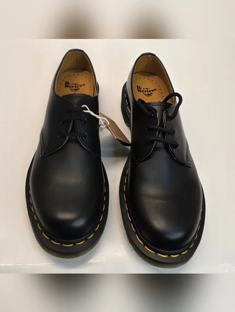 New  Dr. Martens  Smooth Leather Oxford Shoes - Black - Women's Size 9